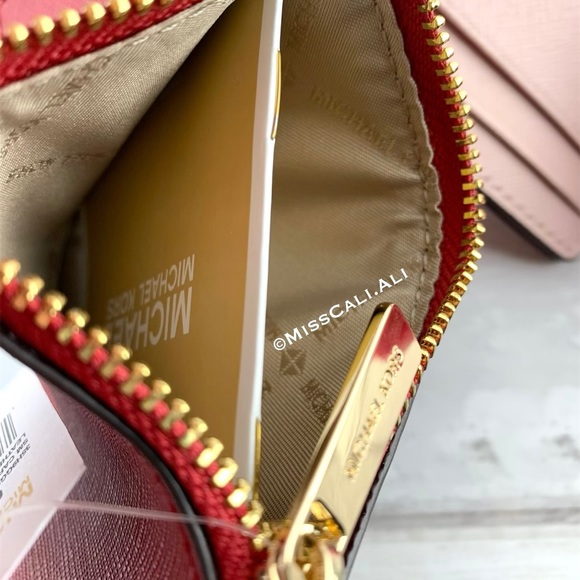 NWT MICHAEL KORS Small Card Case Duo Charm For Bag - Picture 6 of 16